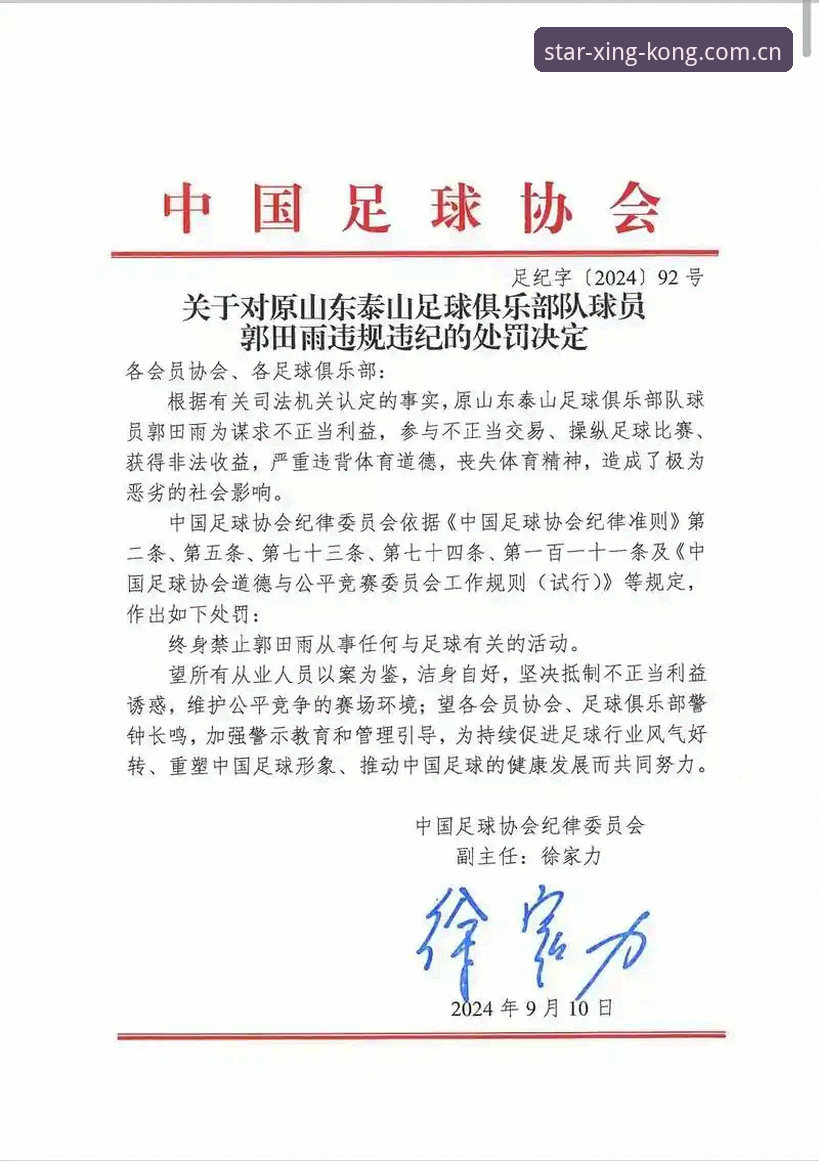 足协第三批禁足名单详解：从违规操作看体育生态净化新路径